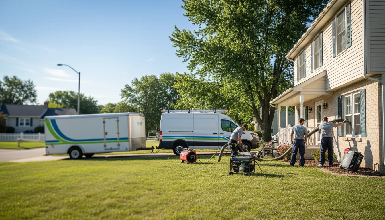 Flooded Basement Restoration And Cleanup With Repair in Palmer, NE near me